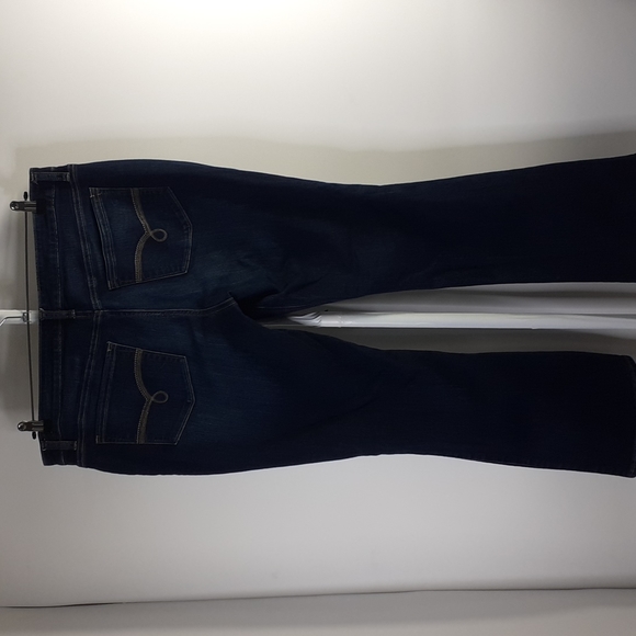 Rider by Lee Mid-Rise Bootcut Curvy Blue Jeans Waist 38" - Picture 1 of 16